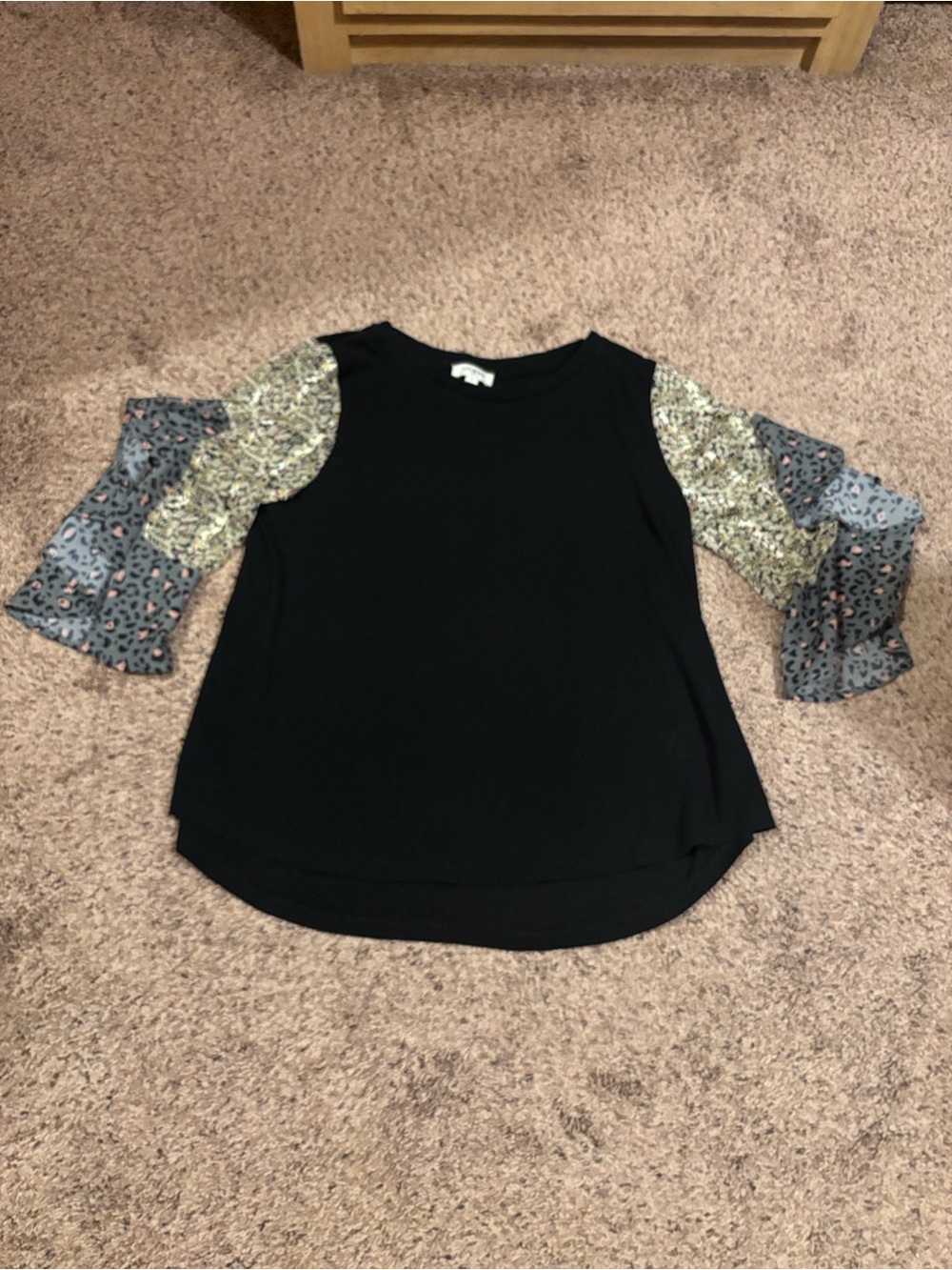 Umgee Boho Top Black M